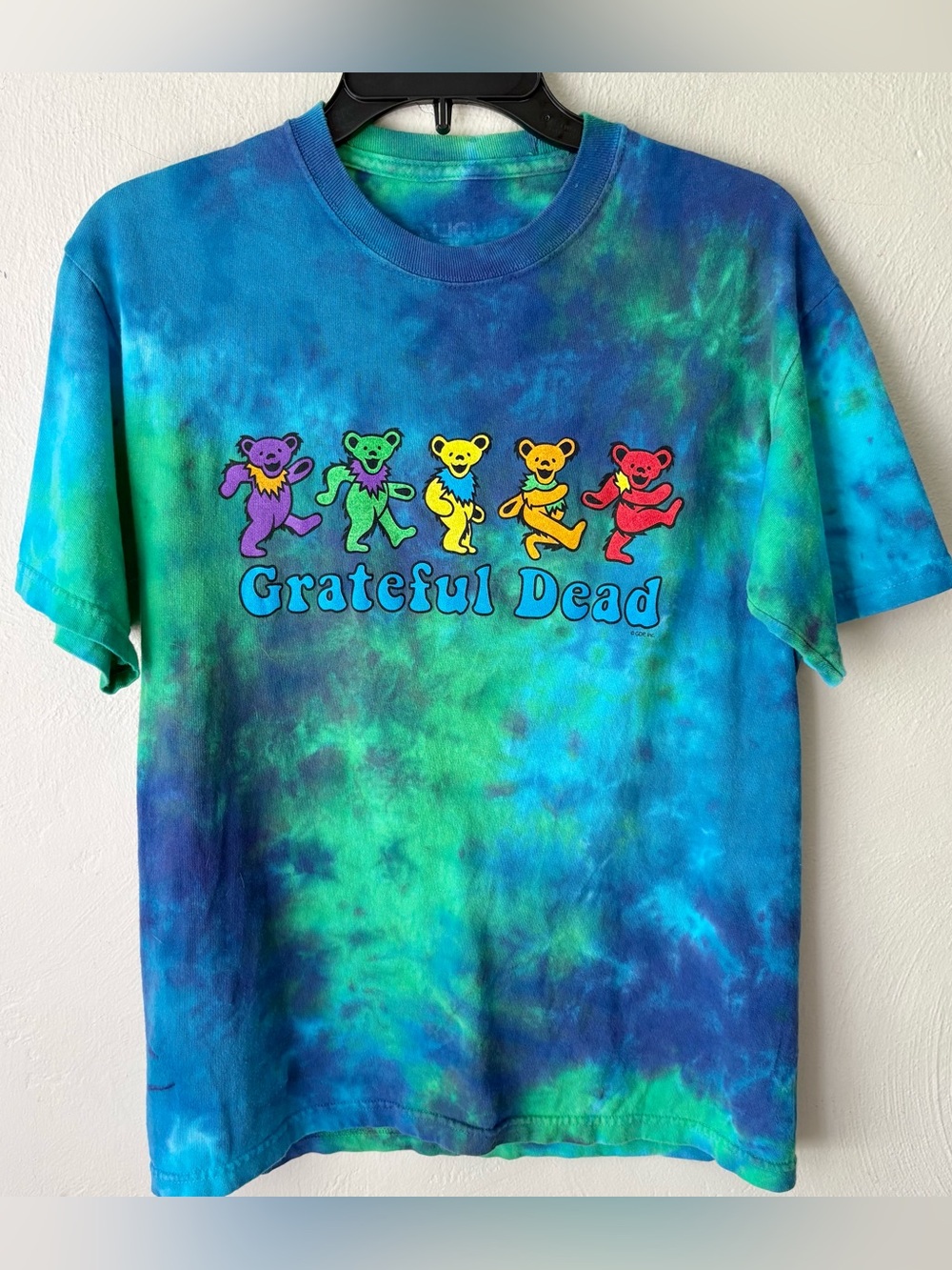 Liquid‎ Blue Grateful Dead Tie Dye Bears T-Shirt